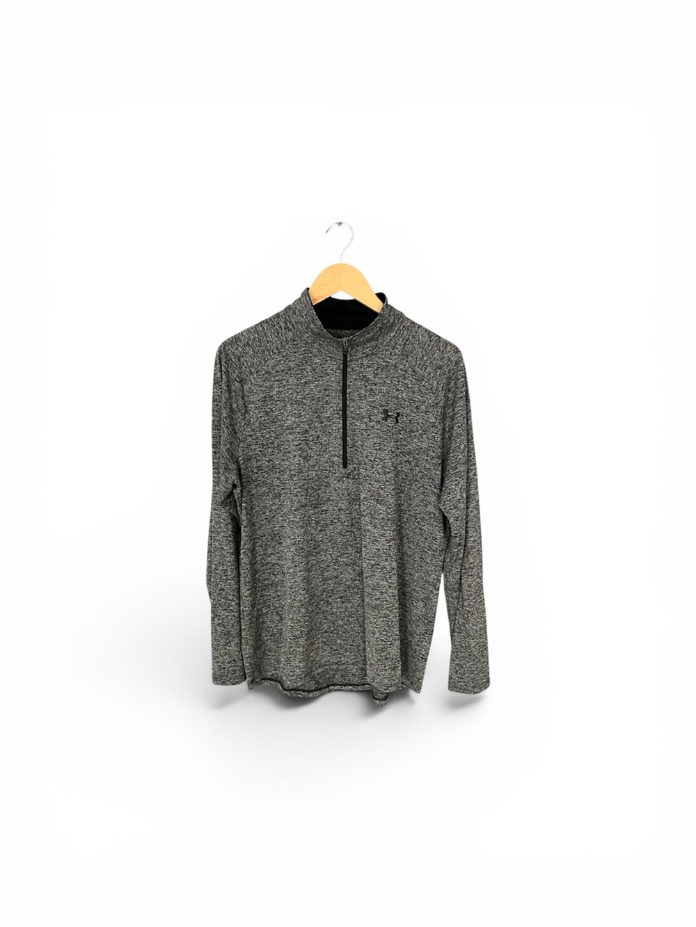 Under Armour Heathered Gray Performance Crew
